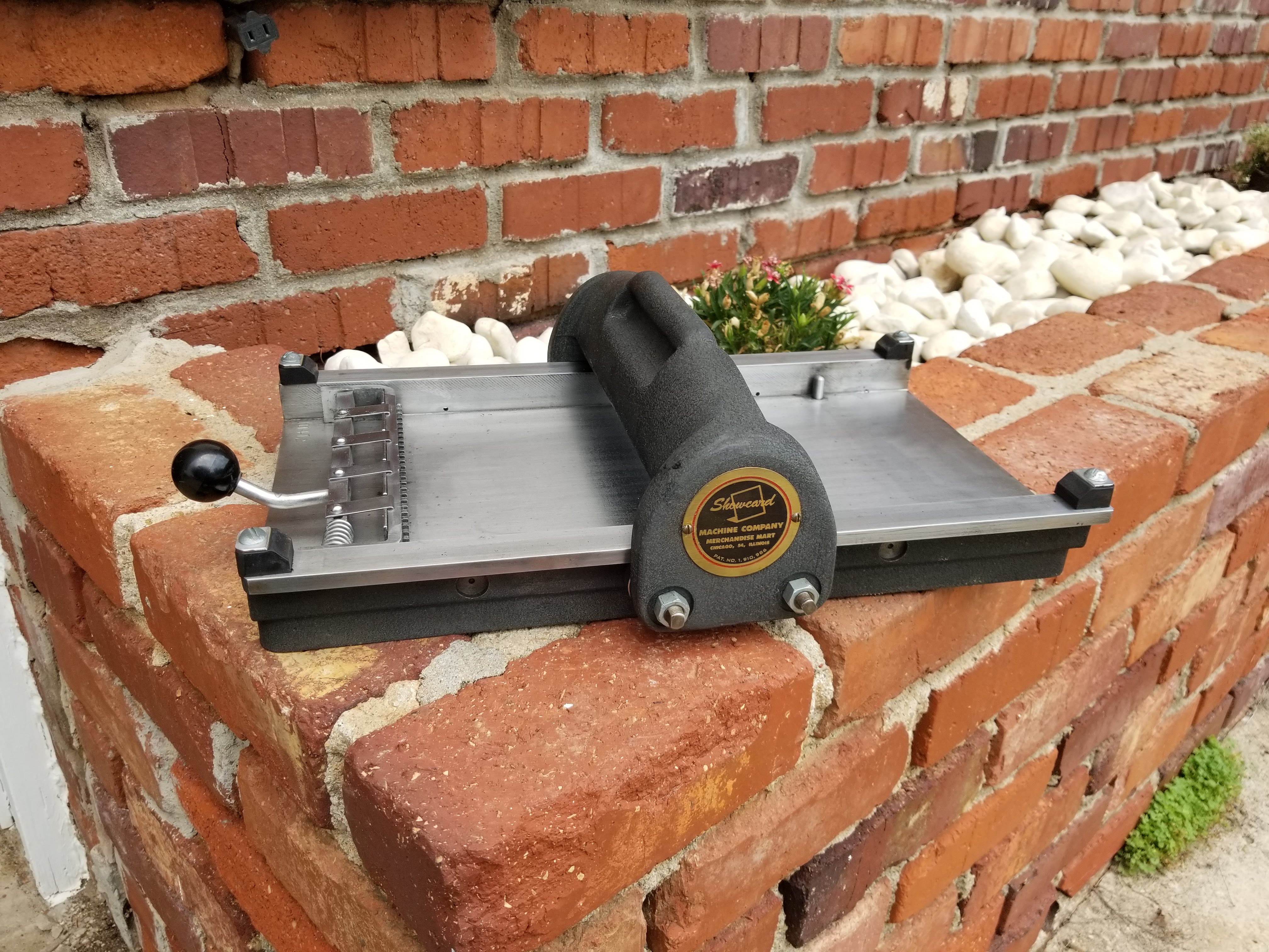 Restoring the Showcard Press